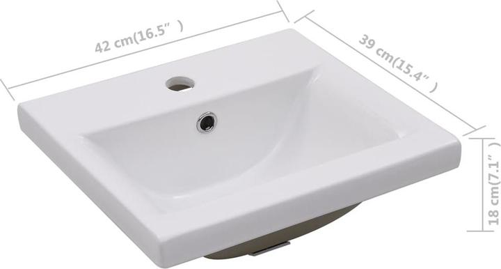 Actual product image VidaXL Kaitlynn (395 mm, 1010 mm)
