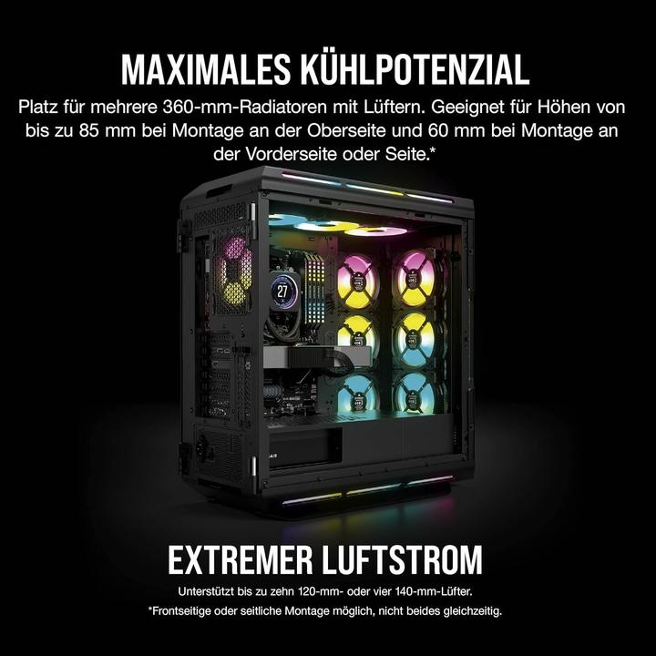 Immagine prodotto Corsair iCUE 5000T RGB (ATX, mATX, Mini-ITX, E-ATX)