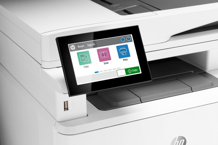 Produktbild HP LaserJet Enterprise M430f MFP (Laser, Schwarz-Weiss)