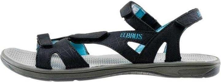 Actual product image Elbrus Women 's sandals Laren Black / Light blue 37 (37)