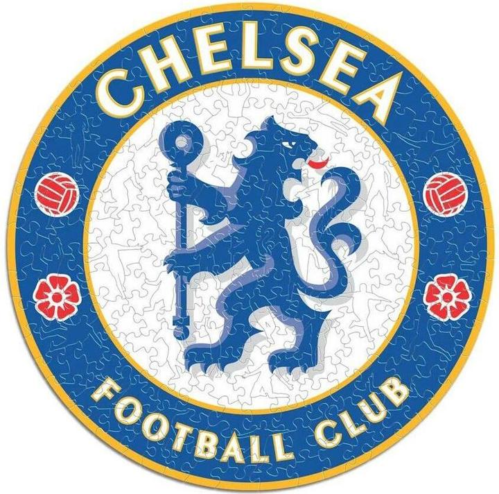Produktbild Iconic Chelesea FC - Logo - Holz Puzzle Grösse S (150 Teile) (150 Teile)