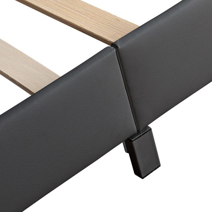 Image du produit Juskys LED Lit rembourré Paris (180 x 200 cm)