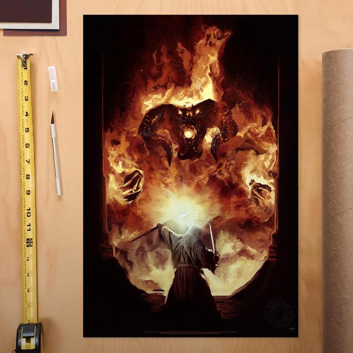 Image du produit Sideshow Le Seigneur des Anneaux estampe d'art The Flame of Anor 46 x 61 cm - non encadré (46 x 61 cm)
