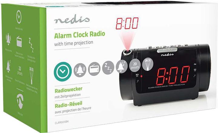 Produktbild Nedis Digital-Wecker-Radio