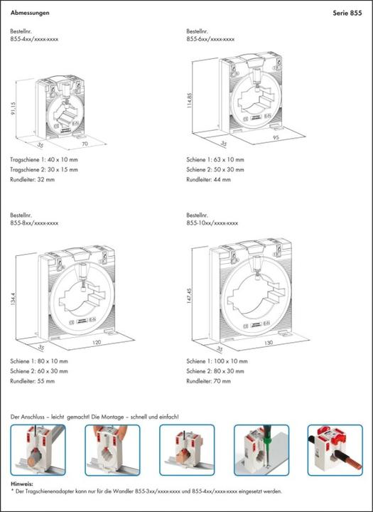 Produktbild Wago Aufsteck-Stromwandler