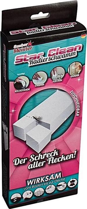 Immagine prodotto Sauber Meister Gomma antimacchia Star Clean 1 pezzo (1 pz.)