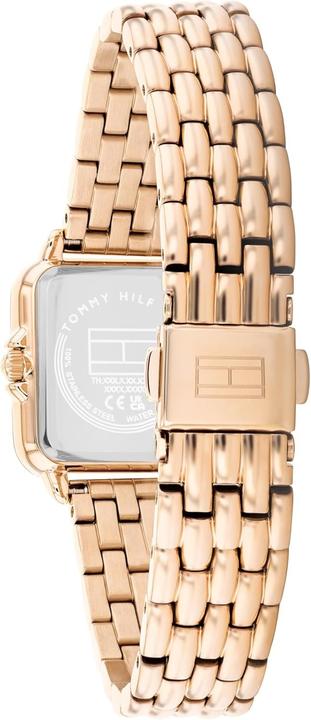 Produktbild Tommy Hilfiger Drei-Zeiger-Quarzuhr für Damen mit Sonnenstrahl-Zifferblatt und wasserdichtem Design (24 mm)