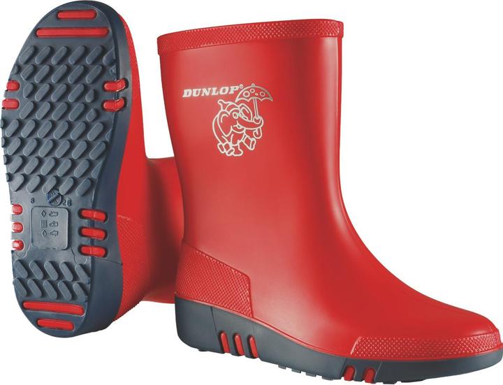 Actual product image Dunlop Stiefel Mini rot/blau (30)