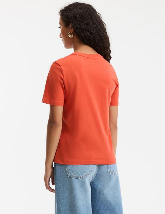 Image du produit La Redoute Collections T-Shirt mit rundem Ausschnitt und kurzen Ärmeln (M)