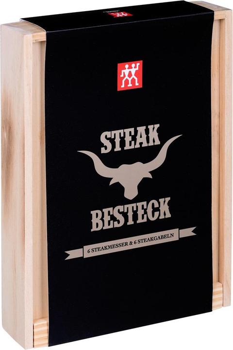 Produktbild Zwilling Dinner Steak-Besteck, 12-tlg. (12 Stück, Messer)