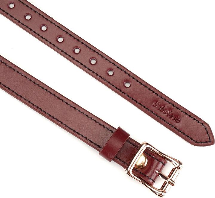 Actual product image Liebe Seele Leather eye mask