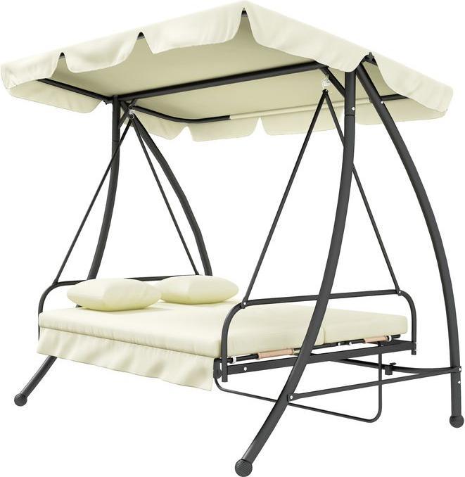 Swisshandel24 2in1 Hollywoodschaukel