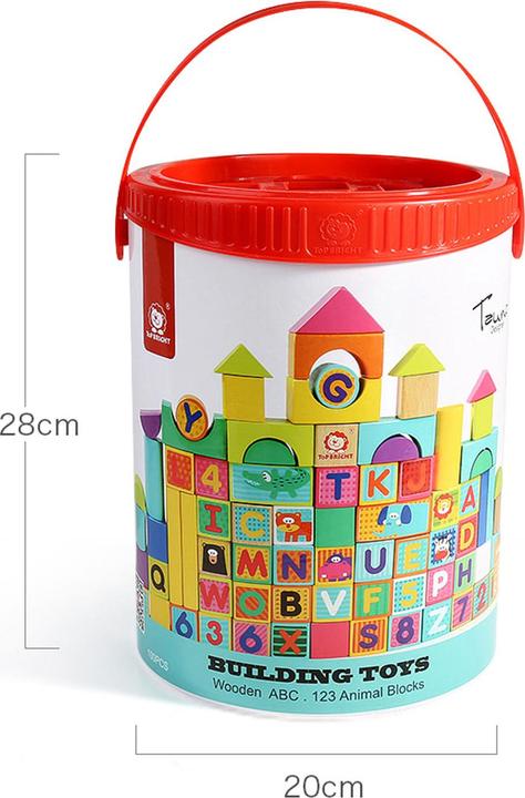 Produktbild Topbright Toys Bausteine Tier Alphabet und Zahlen