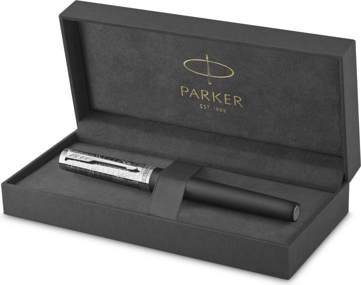 Produktbild Parker Pen PARKER Ingenuity Legacy of Flight Füller stärke F schwarz Geschenkbox (1x)