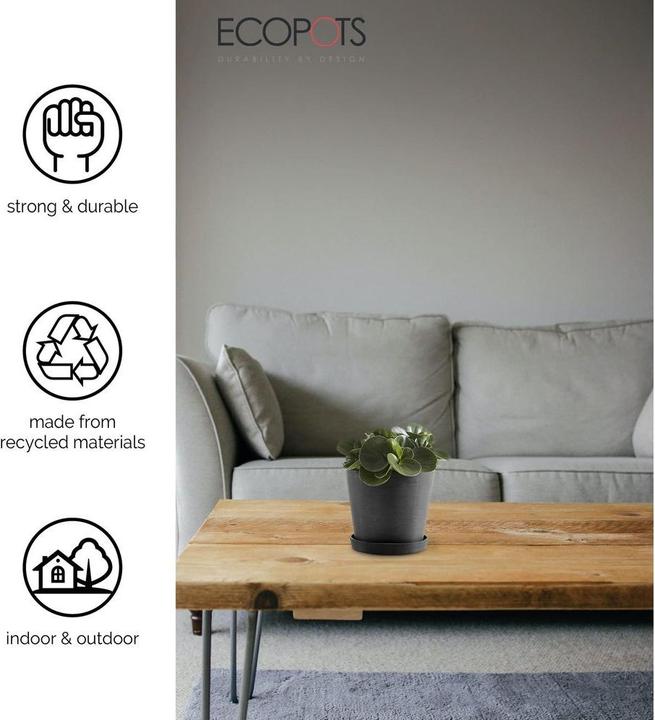 Produktbild Ecopots Saucer Round