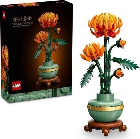 Produktbild LEGO (R) ICONS 10368 (6 Stück) Chrysantheme (10368, LEGO Icons)