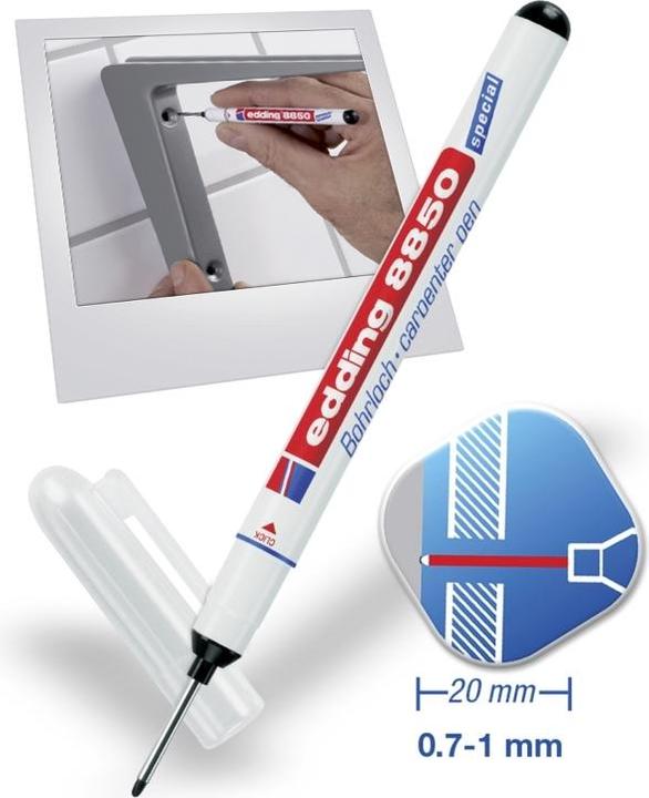 Actual product image Edding 4-8850-1-1002 (Black, 0.70 mm, 1 x)