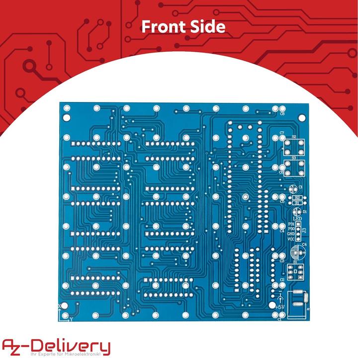 Produktbild AZ-Delivery 3D LED Cube Bausatz, 5er-Set