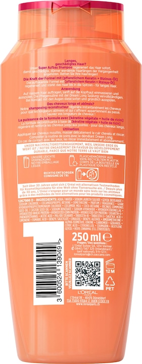 Actual product image L'Oréal Paris Elseve Dream Length (250 ml, Liquid shampoo)