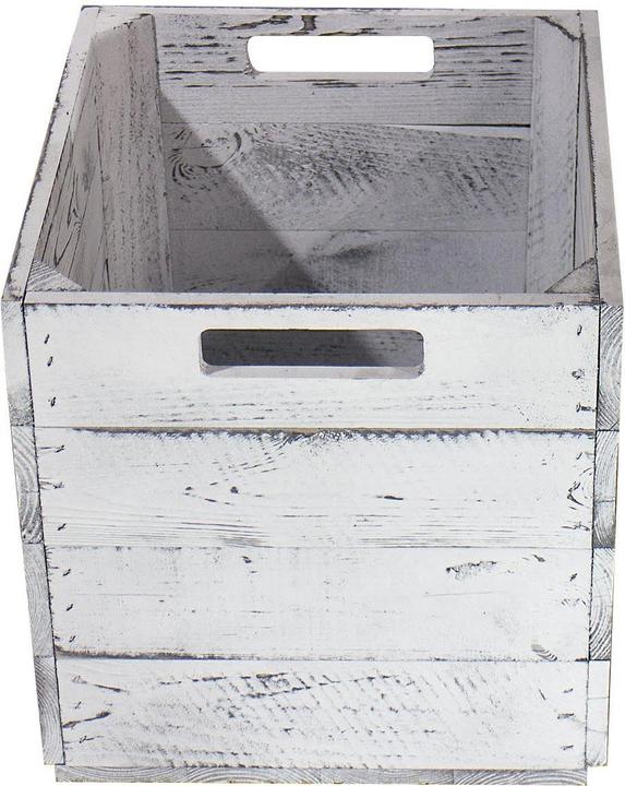 Actual product image Holz Zollhaus Storage box vintage shabby 33 x 38 cm (33 cm, 39.61 l)