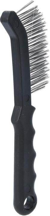 Actual product image KS Tools Steel wire brake saddle brush, 2-row, straight