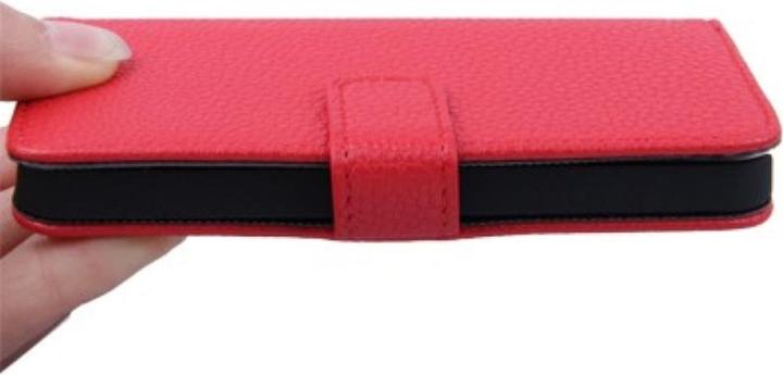 Produktbild König Design Tasche Handytasche (Flip Quer) für Handy iPhone 5 & 5s (Apple iPhone 5, Apple iPhone 5s)