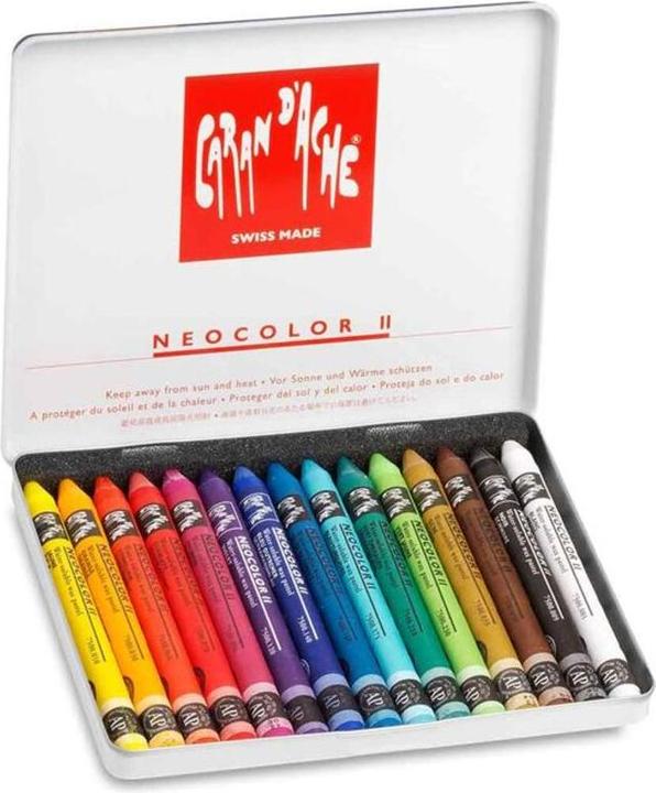 Produktbild Caran d'Ache Neocolor II Aquarelle Metallschachtel (15x)