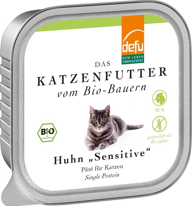 Produktbild Defu Katze Pate Sensitive Huhn (Adult, 1 Stk., 100 g)