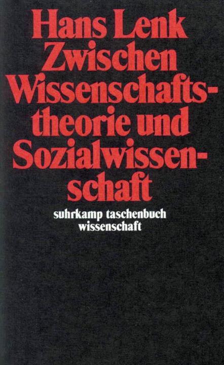 Produktbild Zwischen Wissenschaftstheorie und Sozialwissenschaft (Deutsch, Hans Lenk, 1986)