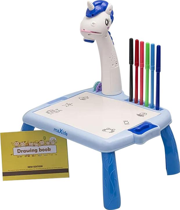 Image du produit Maxlife projecteur avec table à dessin MXDP-200 bleu