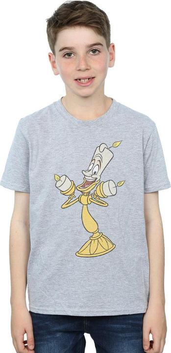 Produktbild Disney Beauty And The Beast Lumiere Distressed TShirt Jungen (116)
