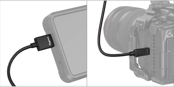 Actual product image SmallRig Ultra-Slim 4K HDMI Data Cable (D to A) (100cm) 4795 (1 m, HDMI, 2.0)