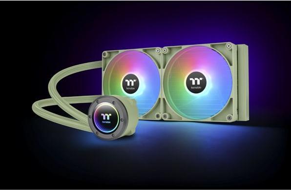 Actual product image Thermaltake TH280 V2 ARGB Sync CPU Liquid Cooler All-In-One gn