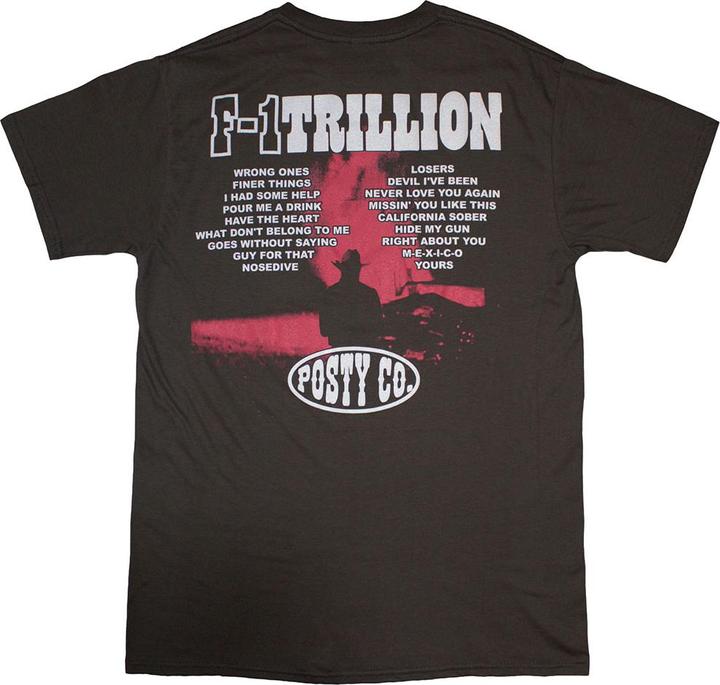 Produktbild Post Malone F1 Trillion TShirt (XXL)