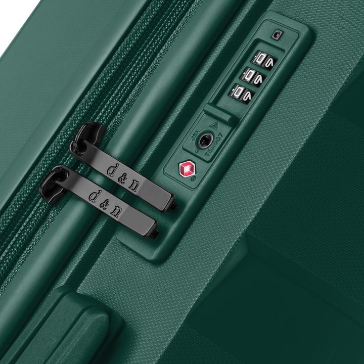 Actual product image D&N South Dakota 4 Rollen Kabinentrolley S 56 cm mit Dehnfalte (40 l)