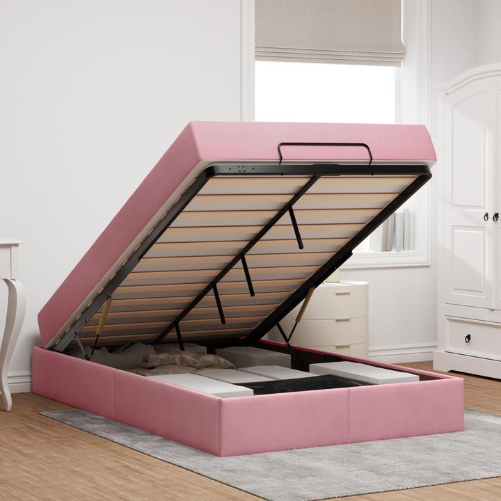 Actual product image vidaXL Storage bed (140 x 190 cm)