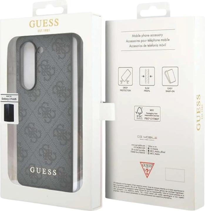 Produktbild Guess 4G Charms Case für F946B Samsung Galaxy Z Fold5 - grey (Samsung Galaxy Z Fold5)