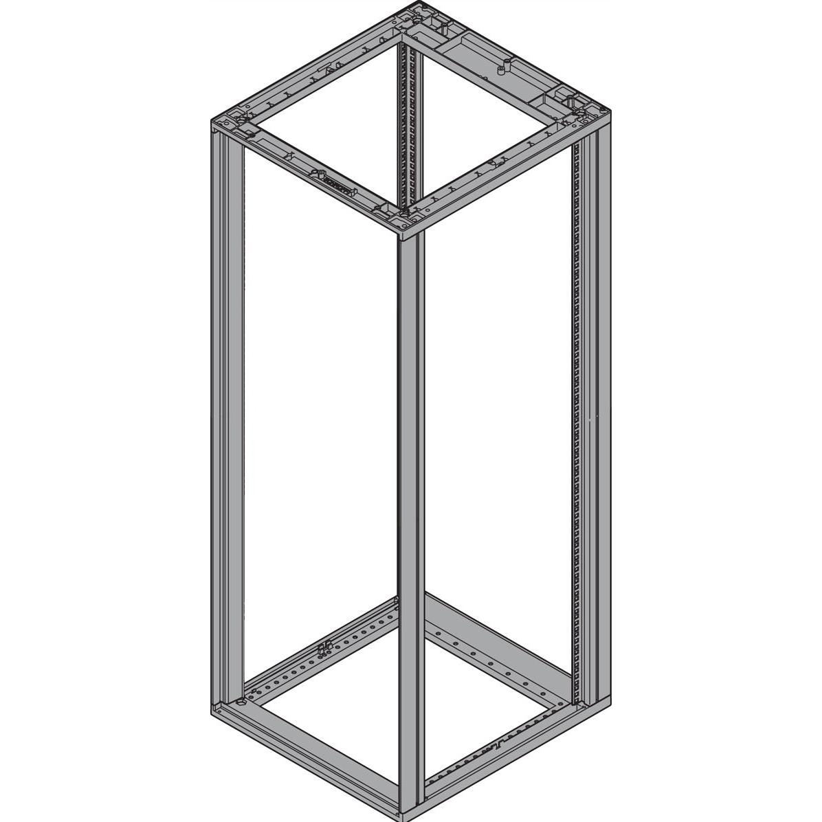 Schroff Novastar Univ.HD 25HE 553B 900T RAL7021, Accessori per armadio rack, Grigio