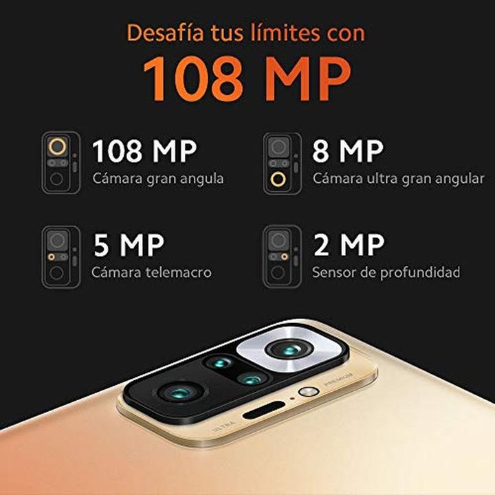 Produktbild Xiaomi Redmi Note 10 Pro (64 GB, Glacier Blue, 6.67", Dual SIM, 4G)