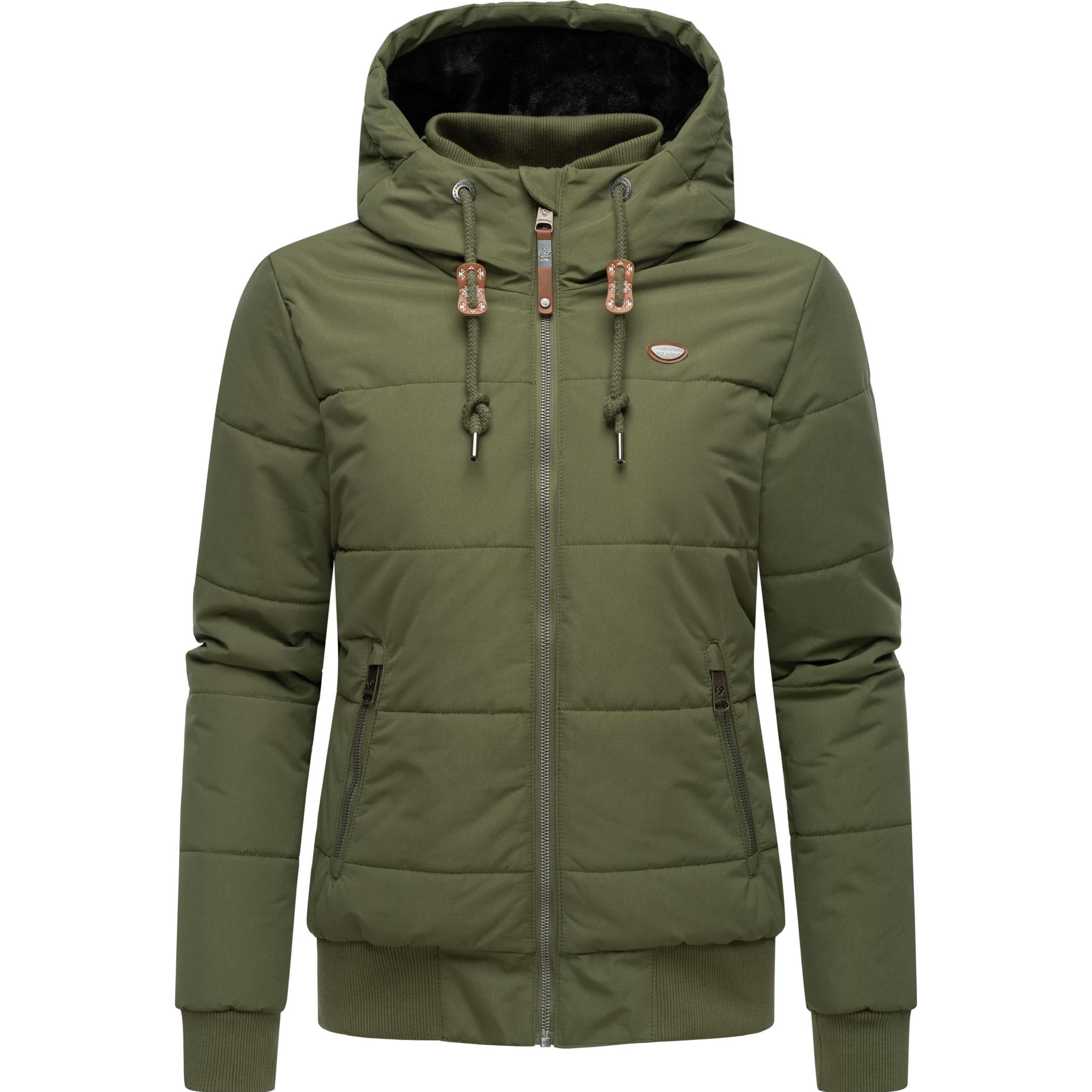 Ragwear, Damen, Jacke, Nuggys Solid (3XL), Grün, 3XL