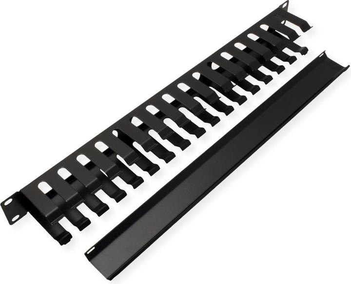 Actual product image Value 19" cable gland 1U 40x60mm black