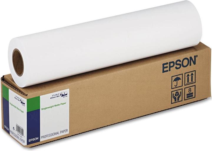 Produktbild Epson Singleweight Matte Papier 432mm x 40m (120 g/m², 4000 cm, 43.20 cm)