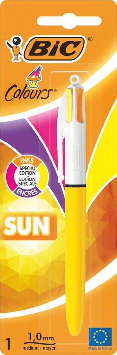 Actual product image Bic Multi-color ballpoint pen (Yellow, 1 x)