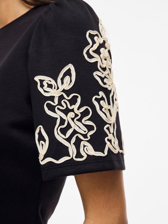 Produktbild Vila VIMIA Rundhals Sweatshirt mit kurzen Ärmeln (M)