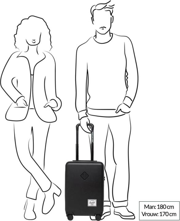 Produktbild Herschel Heritage Hardshell Carry On Trolley (35 l)