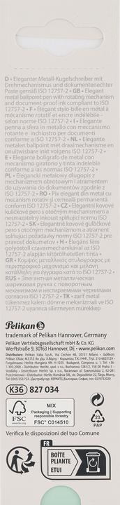 Actual product image Pelikan Biros biros Jazz® Pastel K36, 1 pc in gift box, rose (light pink, Pink, Rose, 1x)