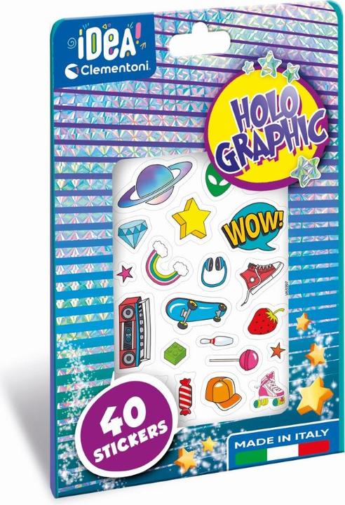 Actual product image Clementoni Idea! - Stickers Olographic