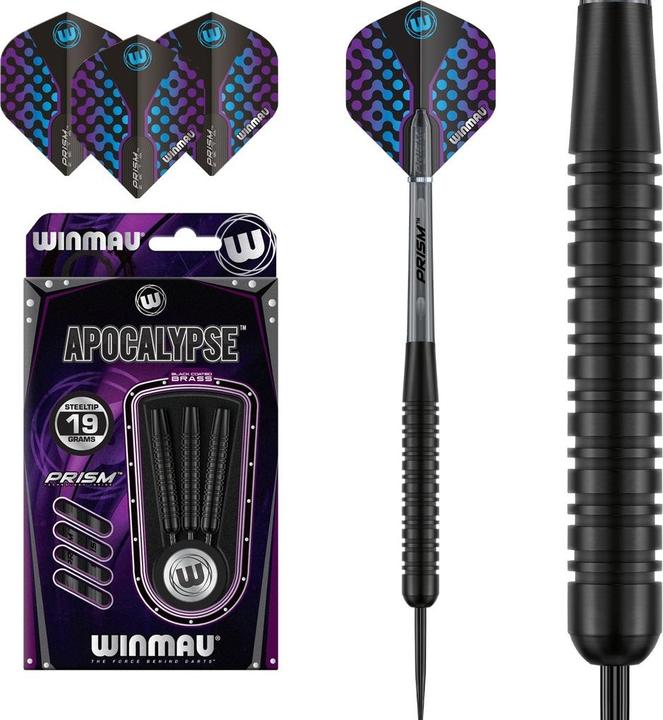 Actual product image Winmau Apocalypse Brass Steel Darts 19G (20.80 g)