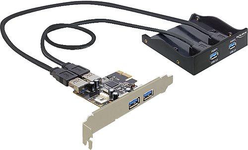 Produktbild Delock Front Panel und PCI Express Card