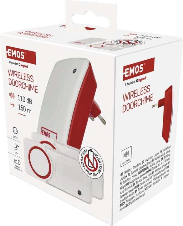 Image du produit Emos Drahtlose Türklingel P5750.2T